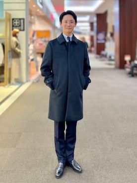 SUIT SQUAREさん(メンズ・173cm)の冬コーディネート