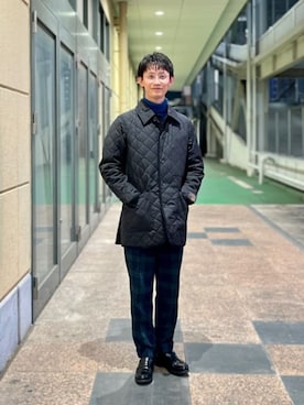 SUIT SQUAREさん(メンズ・173cm)の冬コーディネート