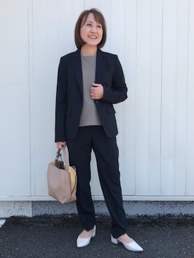 SUIT SQUAREさん（レディース・150cm）の冬コーディネート