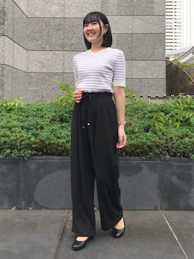 SUIT SQUAREさん（レディース・157cm）の春コーディネート