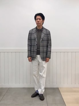 SUIT SQUAREさん（メンズ・171cm）の冬コーディネート