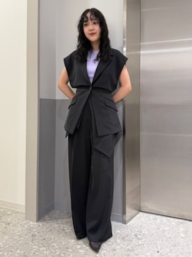 「アイテム（アンサンブル）」を使った、SUIT SQUAREさん（レディース・155cm）の夏コーディネート