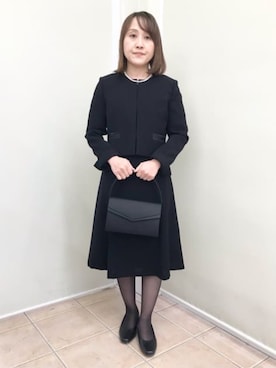 「AOYAMA（アオヤマ）のアイテム」を使った、SUIT SQUAREさん（レディース・150cm）の春コーディネート