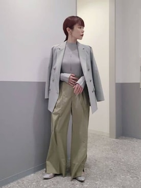 SUIT SQUAREさん（レディース・156cm）の冬コーディネート