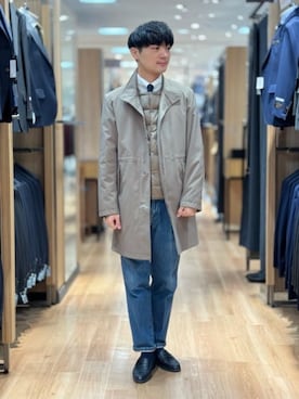 SUIT SQUAREさん（メンズ・175cm）の冬コーディネート