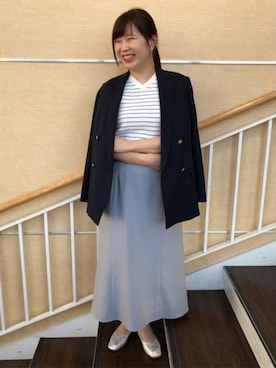 「AOYAMA（アオヤマ）のアイテム」を使った、SUIT SQUAREさん（メンズ・159cm）の冬コーディネート