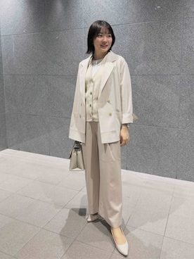 SUIT SQUAREさん（レディース・163cm）の冬コーディネート