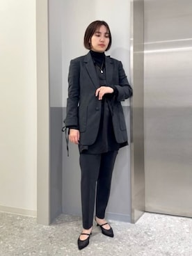 SUIT SQUAREさん（レディース・157cm）の冬コーディネート