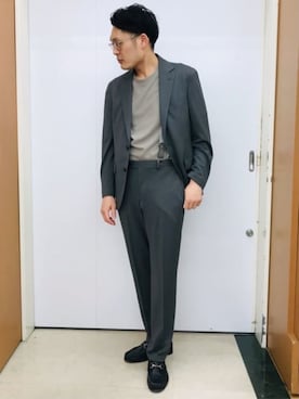 SUIT SQUAREさん(メンズ・176cm)の夏コーディネート