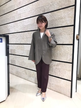 SUIT SQUAREさん（レディース・157cm）の冬コーディネート