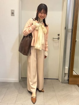 SUIT SQUAREさん（レディース・160cm）の冬コーディネート