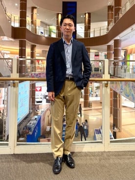 SUIT SQUAREさん(メンズ・175cm)の冬コーディネート