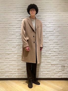 SUIT SQUAREさん（メンズ・182cm）の冬コーディネート