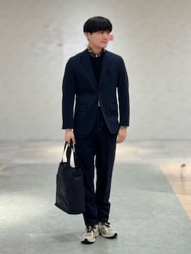 SUIT SQUAREさん(メンズ・175cm)の冬コーディネート