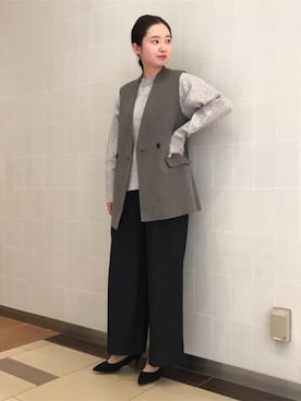 SUIT SQUAREさん（レディース・163cm）の冬コーディネート