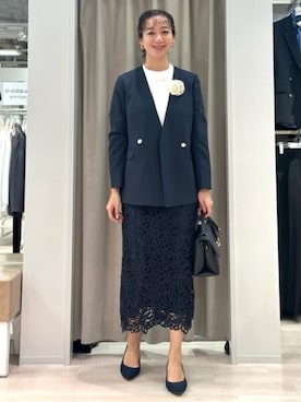 SUIT SQUAREさん(レディース・170cm)の冬コーディネート