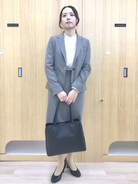SUIT SQUAREさん（レディース・159cm）の冬コーディネート