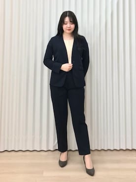 SUIT SQUAREさん（レディース・163cm）の冬コーディネート