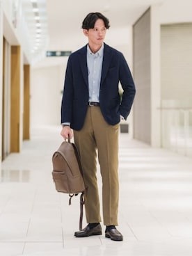 SUIT SQUAREさん(メンズ・186cm)の冬コーディネート