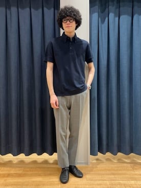 「通勤」｜SUIT SQUAREさん（メンズ・182cm）の春コーディネート