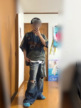 「GRANCY（グランシー）のアイテム（トップス）」を使った、tomoyaさん（メンズ・164cm）の夏コーディネート