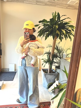 「L.L.Bean（エルエルビーン）のアイテム」を使った、MARIIさん（レディース・162cm）の冬コーディネート