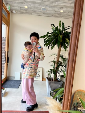 「ORiental TRaffic（オリエンタルトラフィック）のアイテム」を使った、MARIIさん（レディース・162cm）の春コーディネート