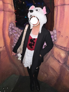 「Miniministore（ミニミニストア）のアイテム」を使った、urac22さん（レディース・158cm）の春コーディネート