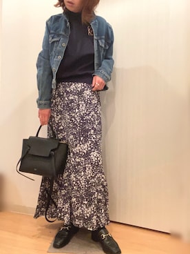 「plage（プラージュ）のアイテム（その他アウター）」を使った、mee☆さん（レディース・160cm）の春コーディネート