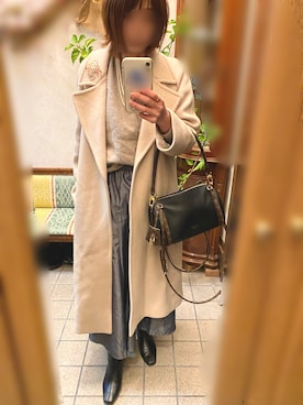 「BEARDSLEY（ビアズリー）のアイテム」を使った、mee☆さん（レディース・160cm）の冬コーディネート