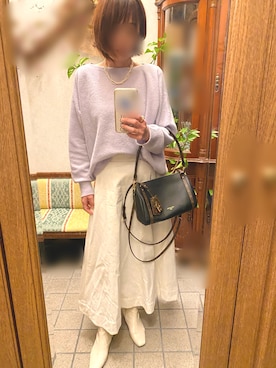 「RANDA（ランダ）のアイテム」を使った、mee☆さん（レディース・160cm）の冬コーディネート