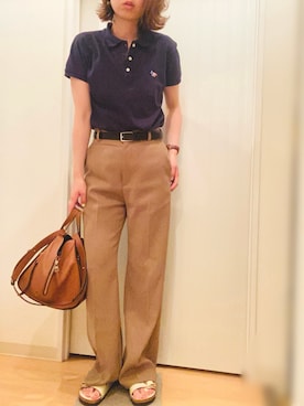「アイテム（腕時計）」を使った、mee☆さん（レディース・160cm）の夏コーディネート