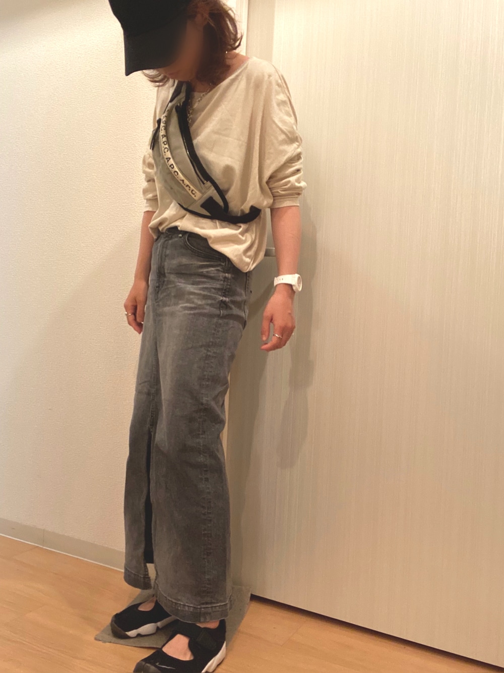 Plage - R’IAM】FEMININE LONG Tシャツ◆ plage（プラージュ）の「【R'IAM】FEMININE LONG Tシャツ◇（T