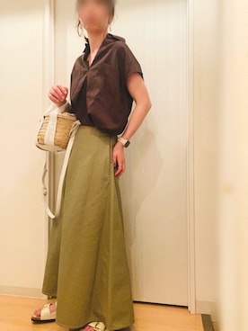 「アイテム（アクセサリー）」を使った、mee☆さん（レディース・160cm）の夏コーディネート