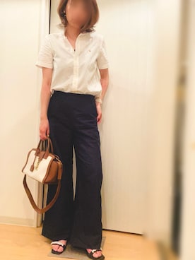 「アイテム（リング）」を使った、mee☆さん（レディース・160cm）の夏コーディネート