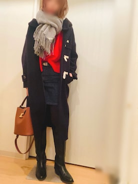 「CELINE（セリーヌ）のアイテム」を使った、mee☆さん（レディース・160cm）の冬コーディネート