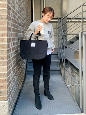 「スエット」｜GREED FUK HIROKOさん（レディース・154cm）の秋コーディネート