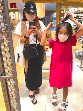 「アイテム（ワンピース/ドレス）」を使った、mssnさん（レディース・159cm・40代）の夏コーディネート