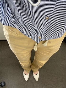 「UNITED ARROWS（ユナイテッドアローズ）のアイテム（チノパンツ）」を使った、rinzuさん（レディース・166cm）の春コーディネート