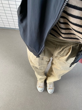 「SINME（シンメ）のアイテム」を使った、rinzuさん（レディース・166cm）の秋コーディネート