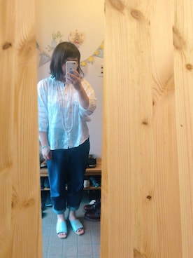 あやぺさん（レディース・154cm）の夏コーディネート