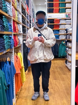 「wtaps」｜「アイテム（その他アウター）」を使った、927.JPさん（メンズ・174cm）の春コーディネート