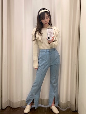 「オリエンタルトラフィック」｜「アイテム（その他）」を使った、ひかるさん（レディース・159cm）の冬コーディネート