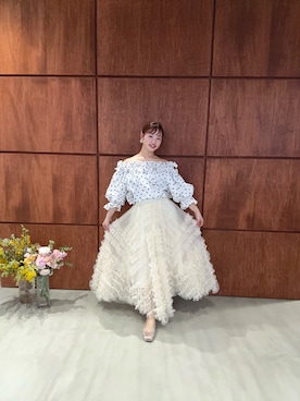 「MERAKI（メラキ）のアイテム」を使った、harunaさん（レディース・165cm）の春コーディネート