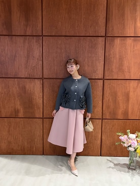 「MERAKI（メラキ）のアイテム」を使った、harunaさん（レディース・165cm）の春コーディネート