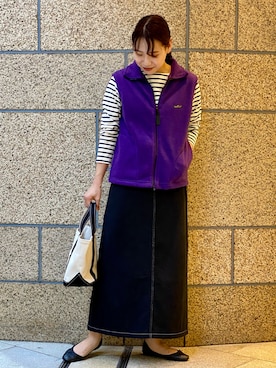 「ORCIVAL（オーシバル）のアイテム」を使った、マリンさん（レディース・165cm）の秋コーディネート