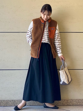 「ORCIVAL（オーシバル）のアイテム」を使った、マリンさん（レディース・165cm）の夏コーディネート