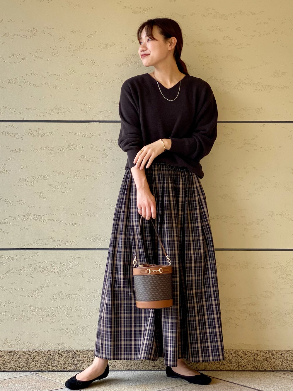 Rin★アーバンリサーチDOORS コットンVネック畦ニットプルオーバー URBAN RESEARCH DOORS｜コットン畦Vネックニット | Rakuten Fashion
