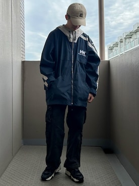 「HELLY HANSEN(ヘリーハンセン)のアイテム」を使った、sr1661さん(メンズ・172cm)の秋コーディネート