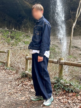 「Lee（リー）のアイテム（ジャケット/アウター）」を使った、霛さん（メンズ・172cm）の春コーディネート